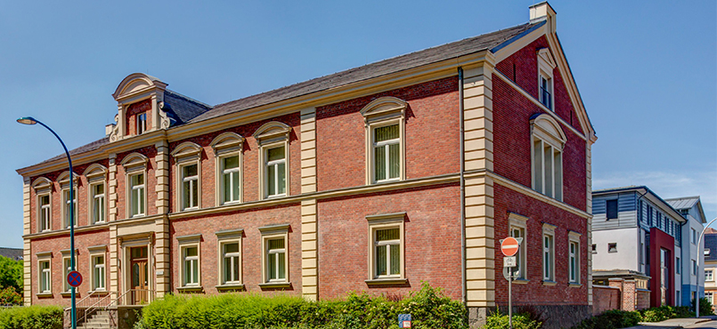Das Gebäude des Sozialgerichts Neubrandenburg